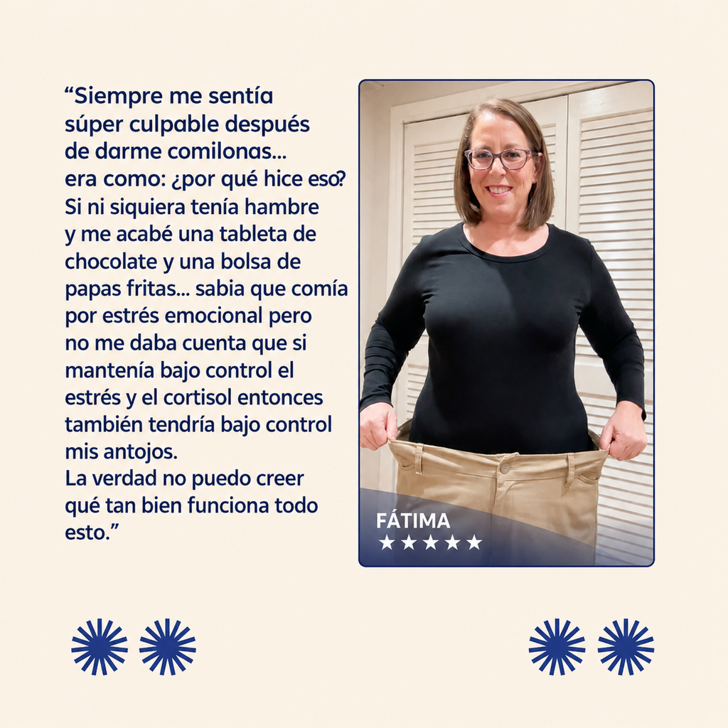 CORTIRESET - Controla el Cortisol mejorando el sueño y reduciendo el abdomen en 15 días!
