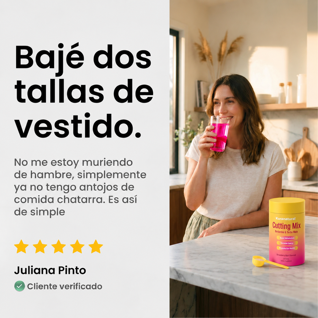 Cutting Mix | Control de antojos + apoyo metabólico - Dale 7 días a tu cuerpo y empezá a ver el cambio